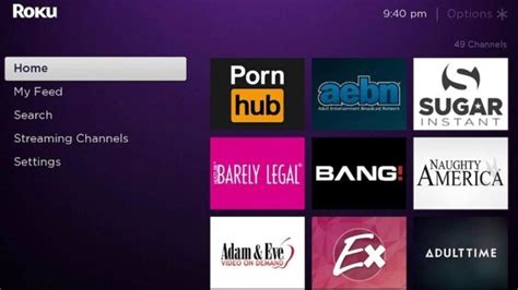 roku porn apps|Watch Adult Time For Free On ROKU 